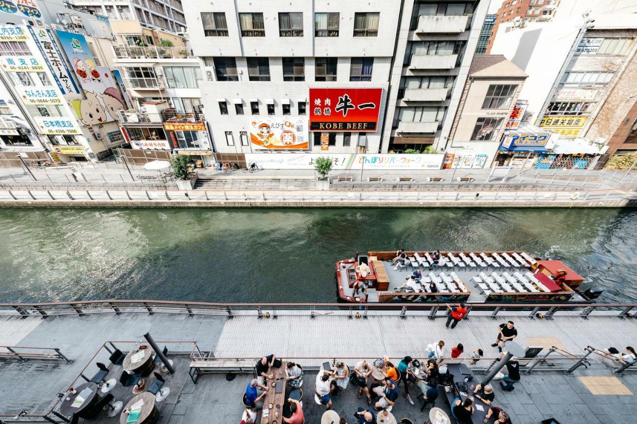Apartmán Aqua Cite Dotonbori Ósaka Exteriér fotografie