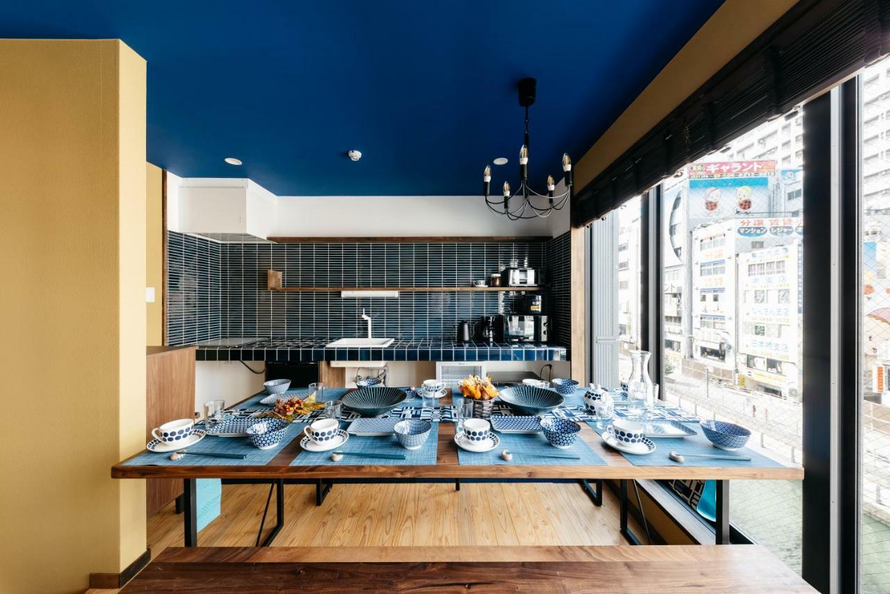 Apartmán Aqua Cite Dotonbori Ósaka Exteriér fotografie