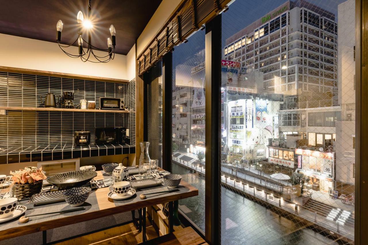 Apartmán Aqua Cite Dotonbori Ósaka Exteriér fotografie