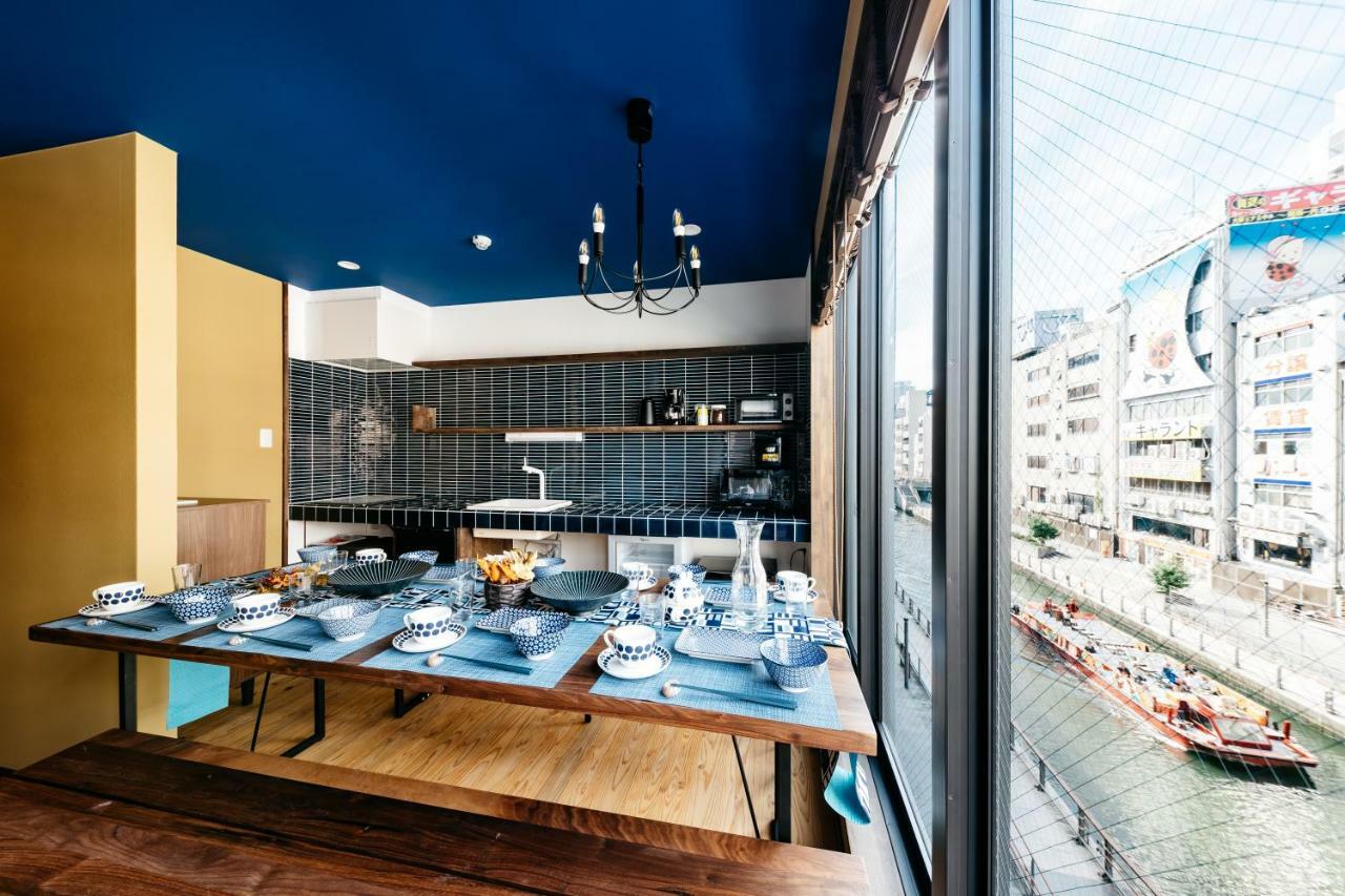 Apartmán Aqua Cite Dotonbori Ósaka Exteriér fotografie